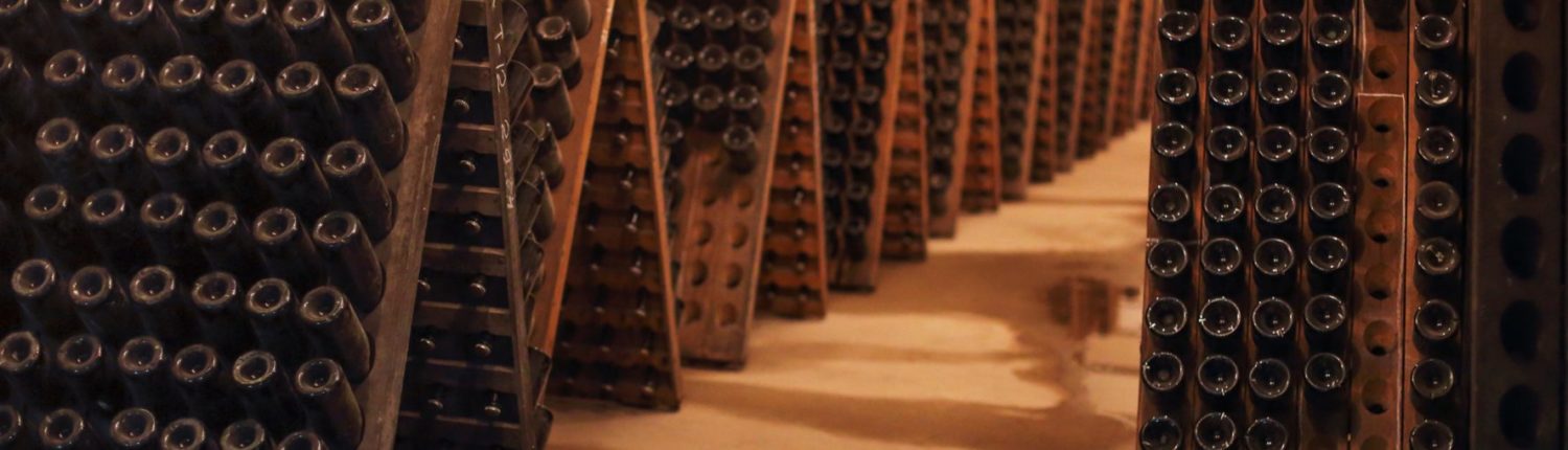 Cava Sekt Keller aus Barcelona in Spanien